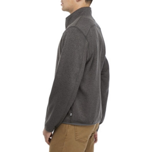 Ocean + Coast Men's Sweater Jacket Harsh Gray - Size L - Picture 3 of 10